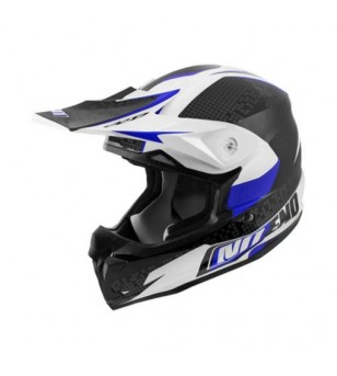 Casque cross Noend Defcon noir-bleu