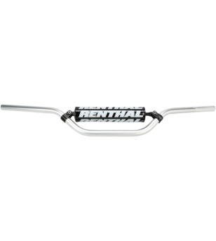 Guidon Renthal tout-terrain 7/8 RC 809 argent 22,2mm