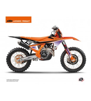 Kit Déco Moto Cross SHAW KTM 450 SXF Violet