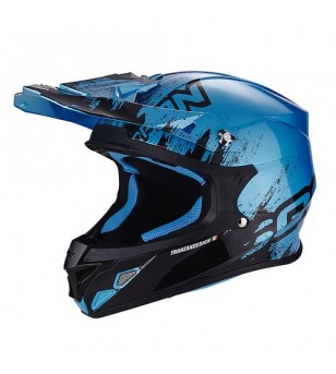 Casque Scorpion VX-21 Air Mudirt Bleu-Noir