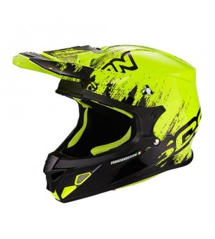 Casque Scorpion VX-21 Air Mudirt Jaune fluo-Noir