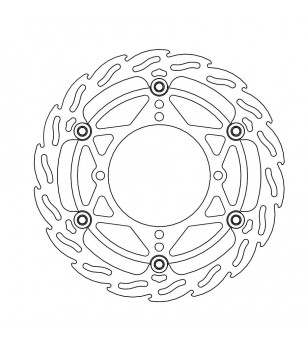 Disque de frein avant flottant Flame 270mm Kawasaki