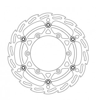 Disque de frein avant flottant Flame 270mm Fantic/Yamaha