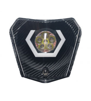 Phare Ktm 4.0 RGB Hexbeam Carbon fiber Loccis Eye