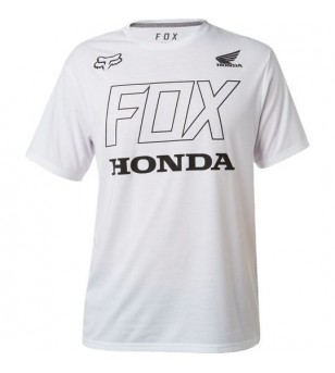 T-shirt FOX Honda SS Tech blanc