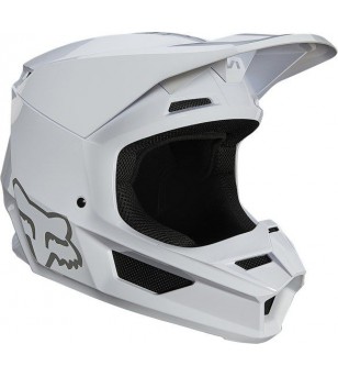 Casque FOX V1 Plaic blanc